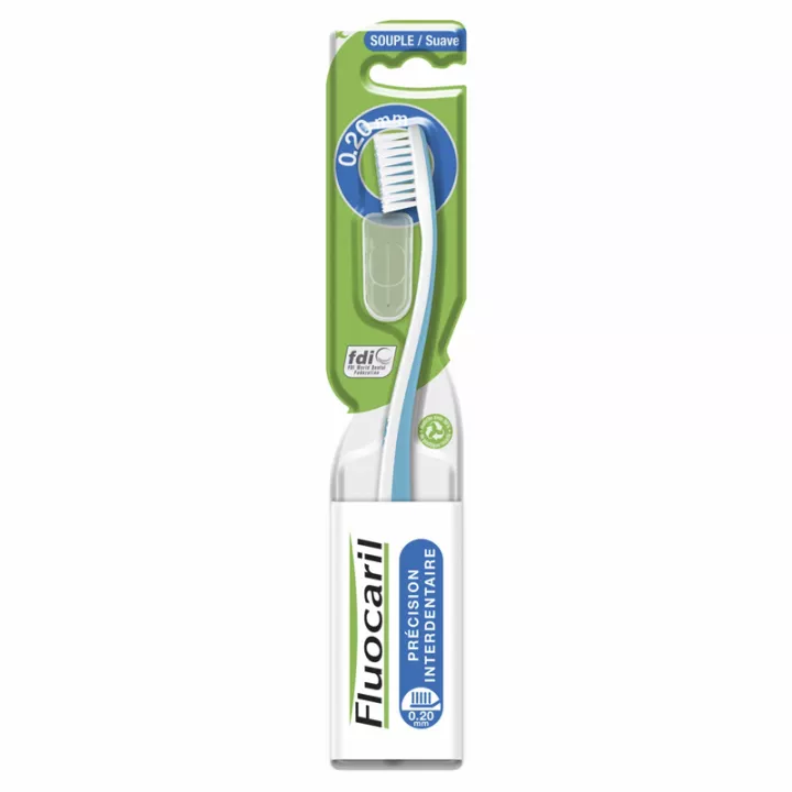 Escova de dentes de precisão interdental Fluocaril 20/100 macia