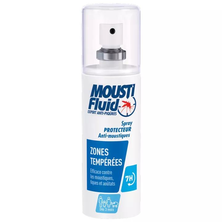 Moustifluid Lozione Proteggi Zona Temperata 100ml