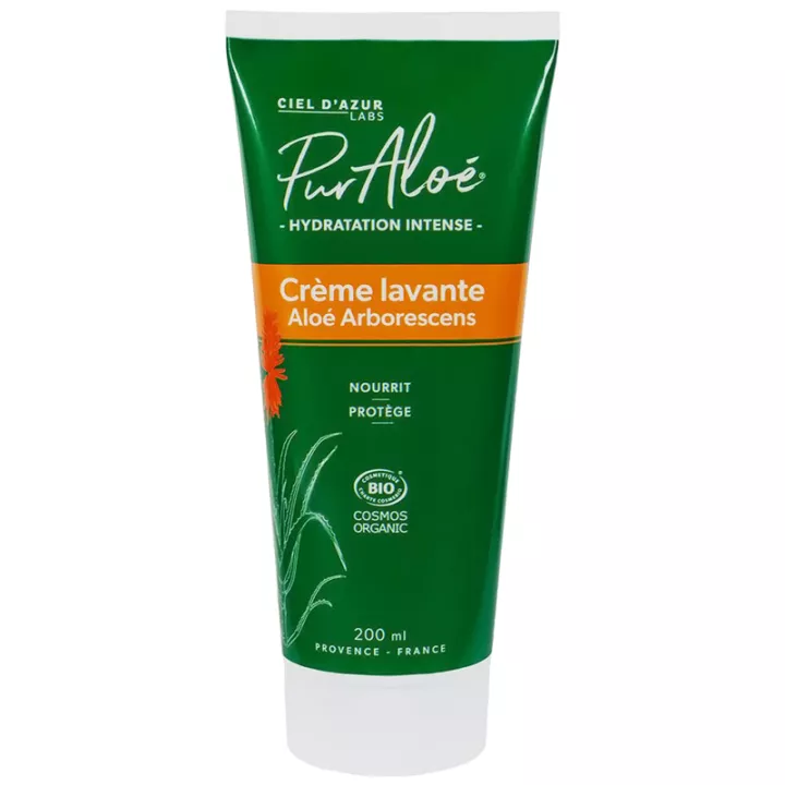 Pur'Aloé Organic Body Cleansing Cream 200ml