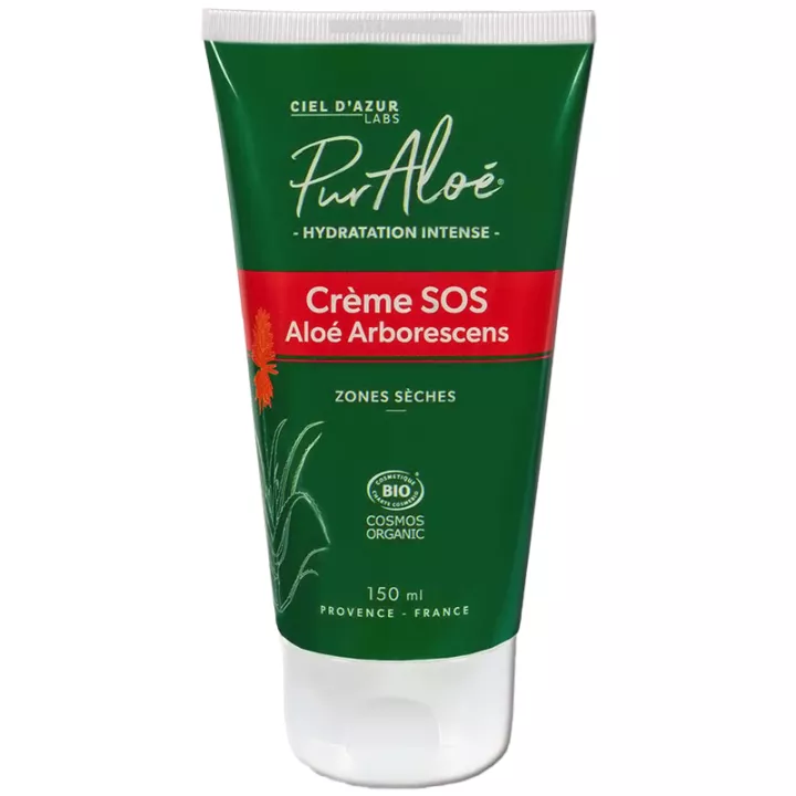 Pur'Aloé Intense Hydration Cream Sos Trockene Bereiche 150 ml