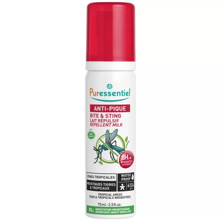 Puressentiel Anti-Sting Repellent Milk Zone Tropic 75ml