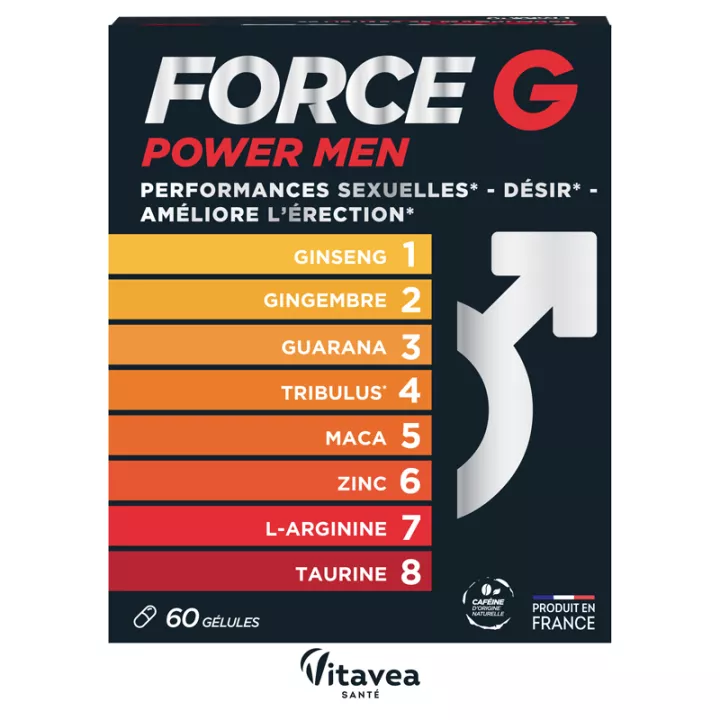 Vitavea Force G Power Men 60 gélules
