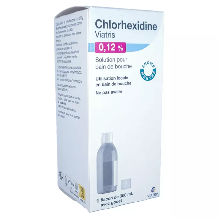 Colutório Viatris Clorexidina 0,12% 300 ml