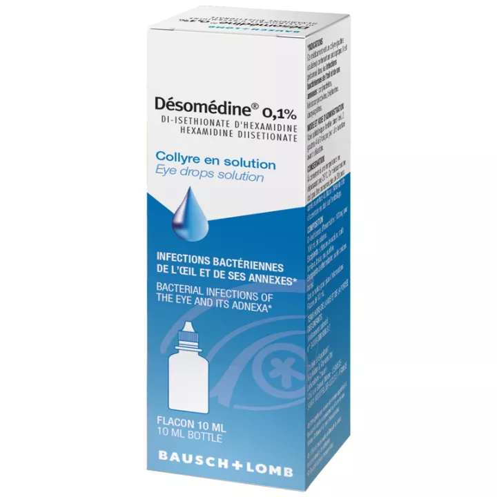 DESOMEDINE 0,1% глазные капли 10ML БУТЫЛКУ