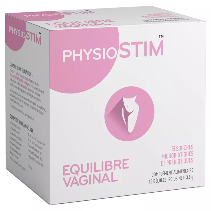 Immubio Physiostim Vaginaal Evenwicht 10 Capsules