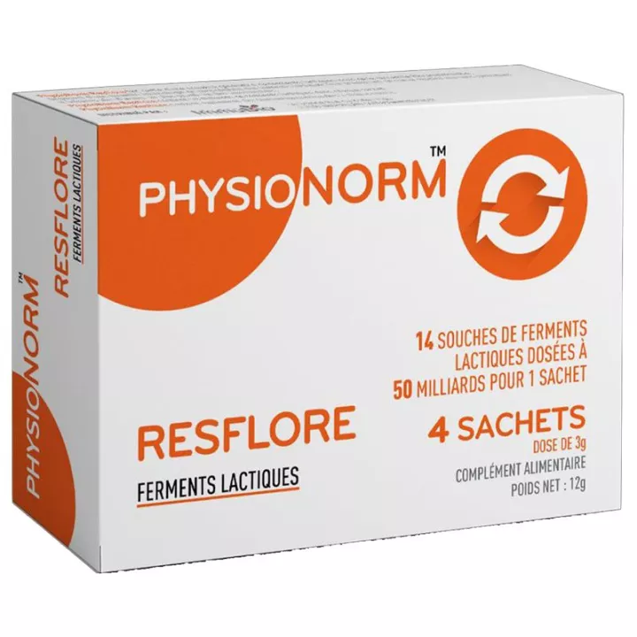 Immubio Physionorm Resflore 4 Sachets