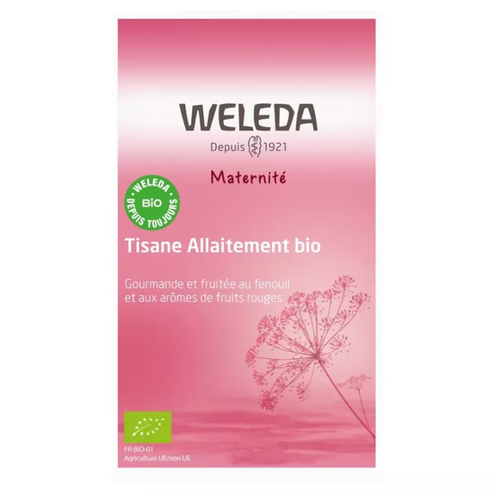 Weleda Organic Red Fruit Breastfeeding Herbal Tea 20 Sachets