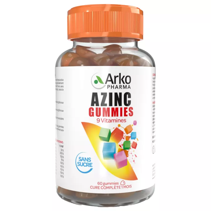 Arkopharma Azinc 9 Vitamins 60 Gummies