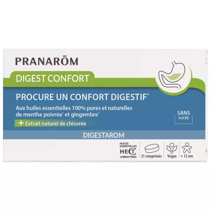 Pranarom Digestarom Digest Confort 21 Comprimidos