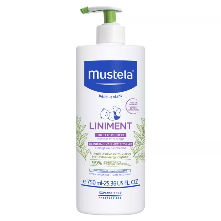 Mustela Bebé-Niño Linimento Limpiador para Asiento