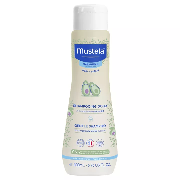 Shampoo delicato per bambini Mustela