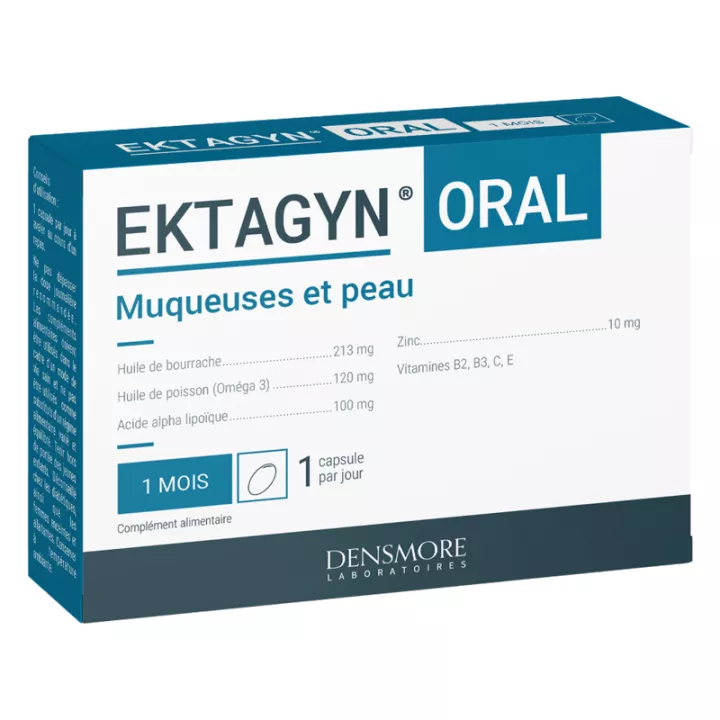 Ektagyn Orale Mucosa en Huid Densmore 30 capsules