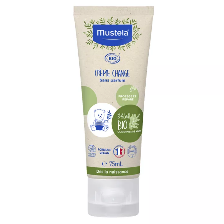 Mustela Crema per eritemi da pannolino biologica 75 ml