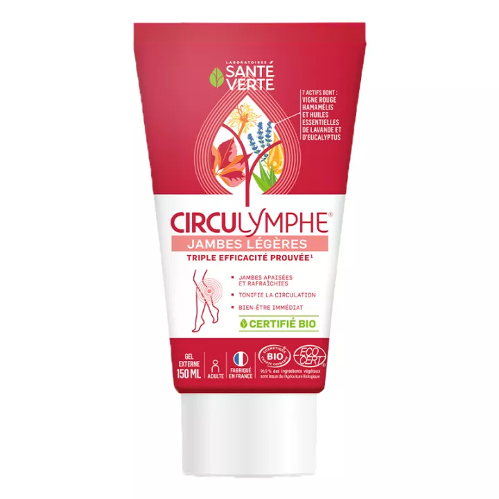 Santé-Verte Circulymphe uitwendige gel 150 ml