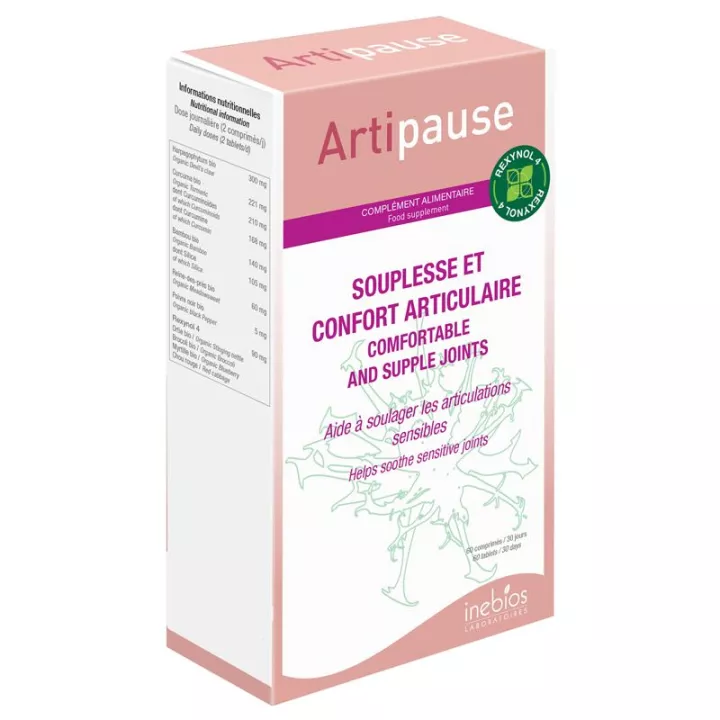 Inebios Artipause Joint Flexibility and Comfort 60 tablets