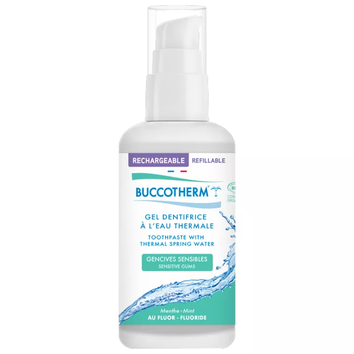 Buccotherm Gel Tandpasta met Thermaal Bronwater Gevoelig Tandvlees Biologisch