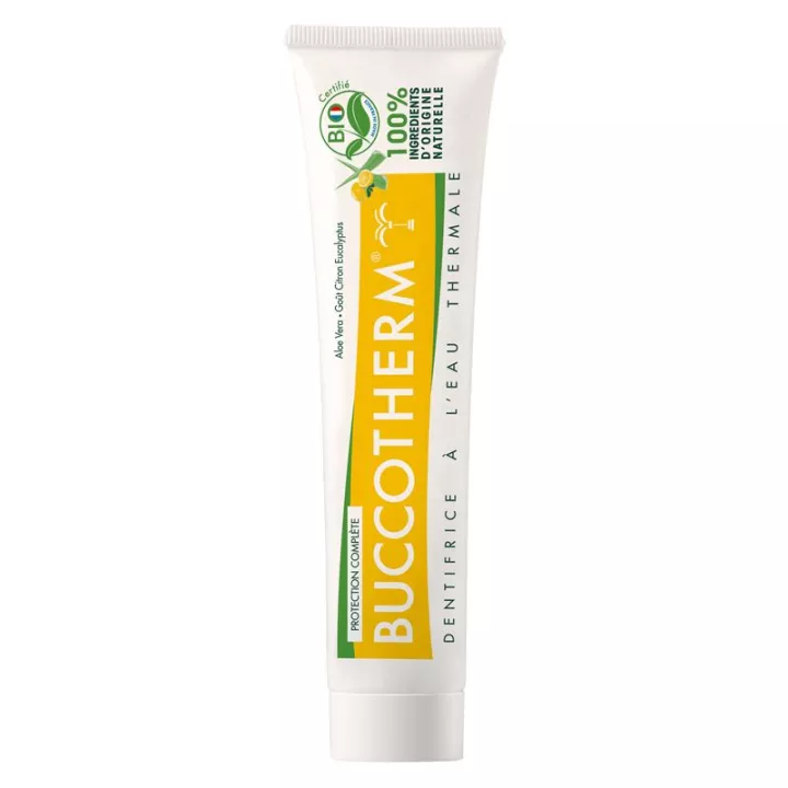 Pasta de dente de proteção completa orgânica Buccotherm 75ml