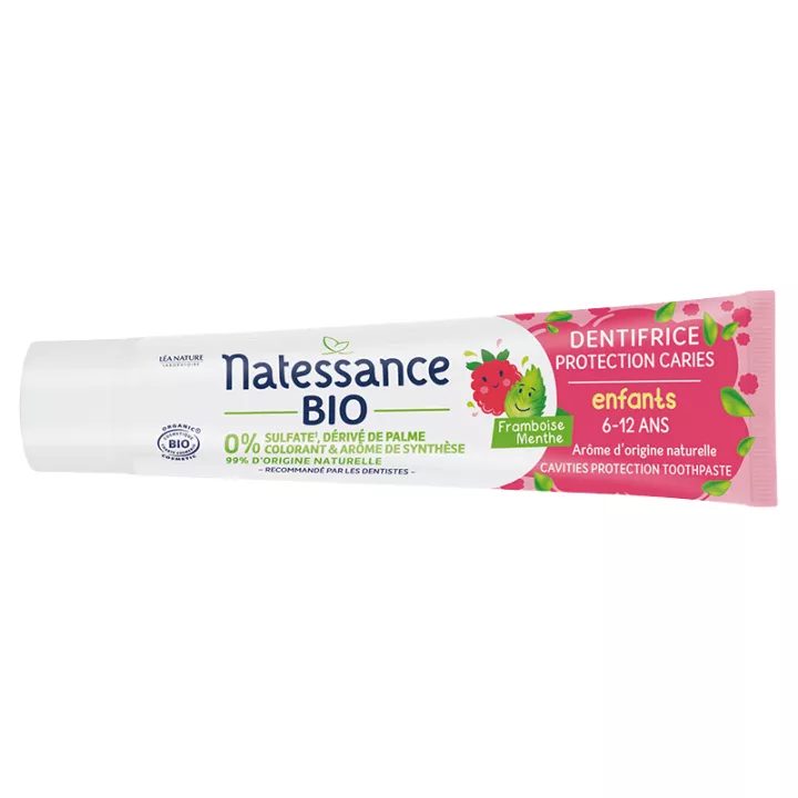 Natessance Organic Kids Toothpaste 6-12 years 75ml