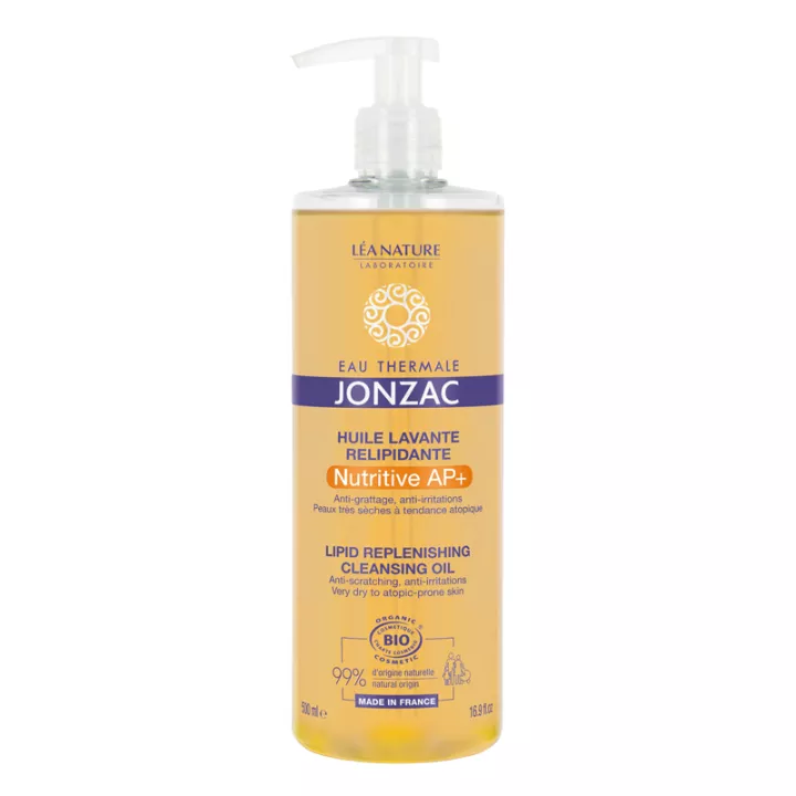 Jonzac Nutritive AP+ Relipidant Olio detergente 500 ml