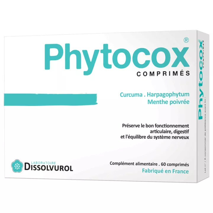 Dissolvurol PhytoCox Articulation 60 comprimés
