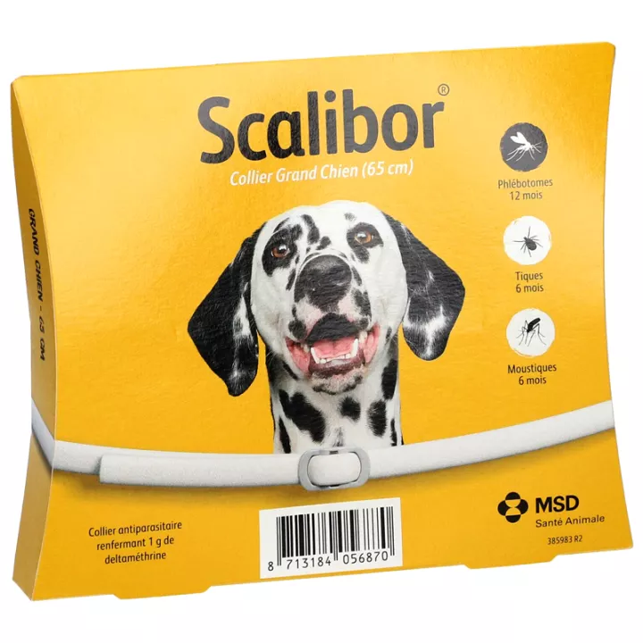 Scalibor Collier Antiparasiaire pour grand chien