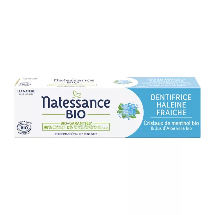 Natessance Organic Fresh Breath Toothpaste 75ml