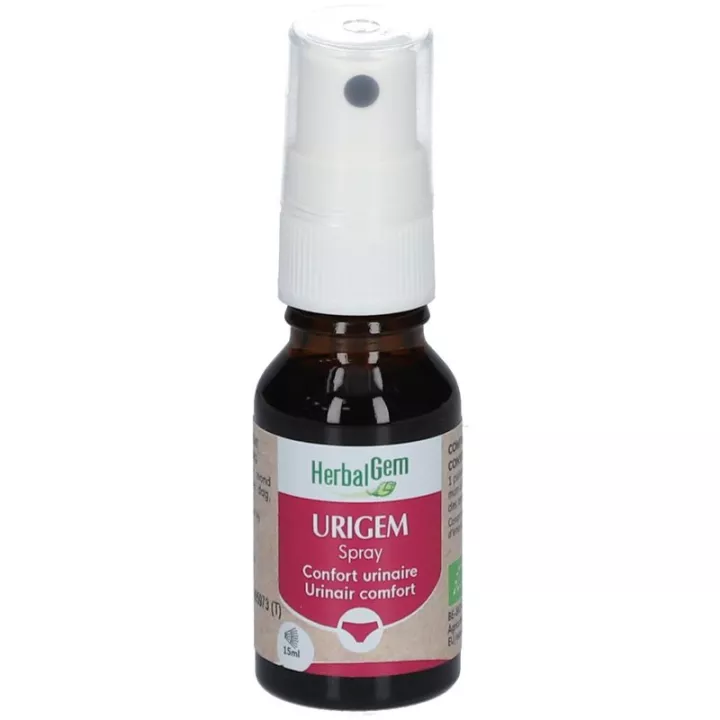 Herbalgem Complèxe Urigem GC27 Confort Urinaire Bio spray 15 ml