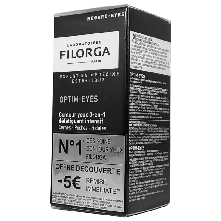 Filorga Optim Глаза жидкость для контура глаз 15ml
