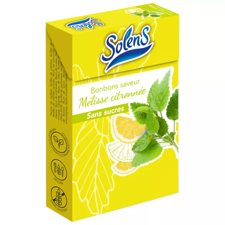 Solens Bonbons Sans Sucres 50 g Mélisse