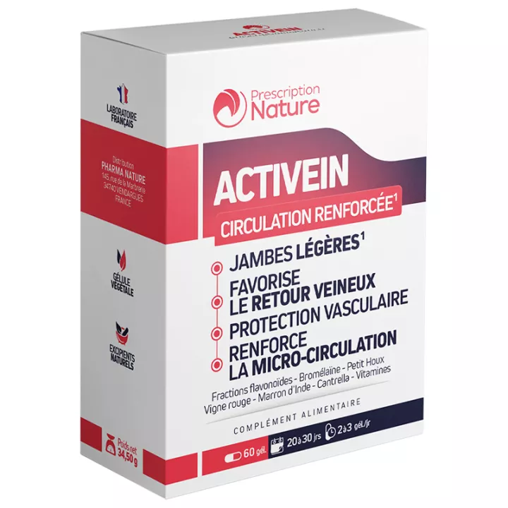 Prescription Nature Activein 60 gélules