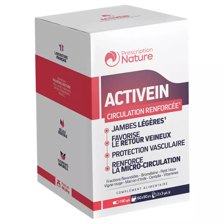 Cápsulas de prescrição Nature Activein