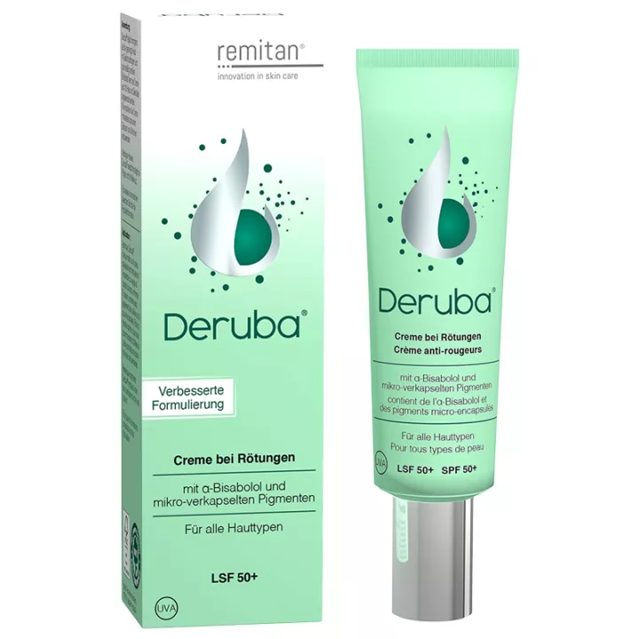 Deruba Crème Spéciale Anti-Rougeurs SPF50+ 30 ml