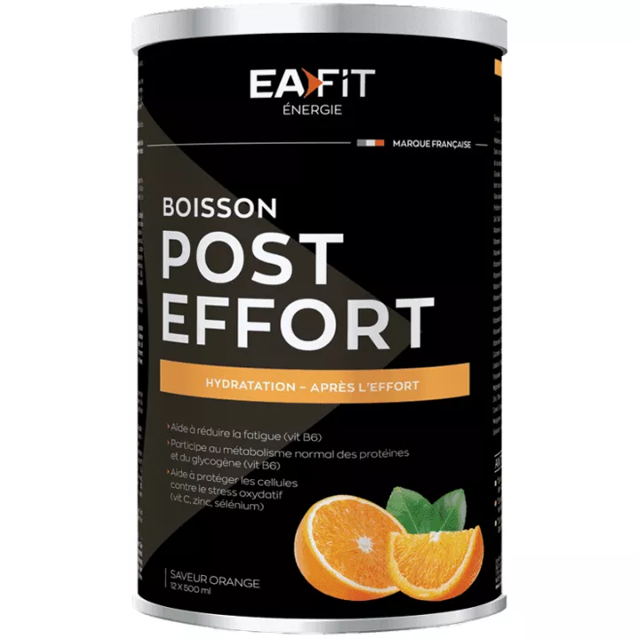 Eafit Energie Boisson Post Effort Orange 457 g
