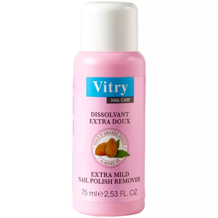 Vitry Dissolvant Vernis à Ongles Extra-Doux 75 ml