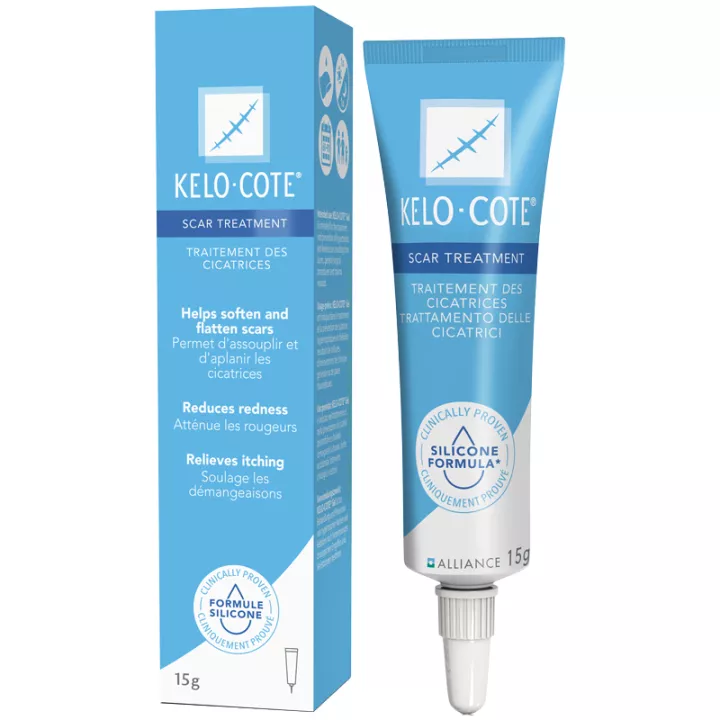 KELO-COTE Gel prevention hyperthrophic scars and keloids