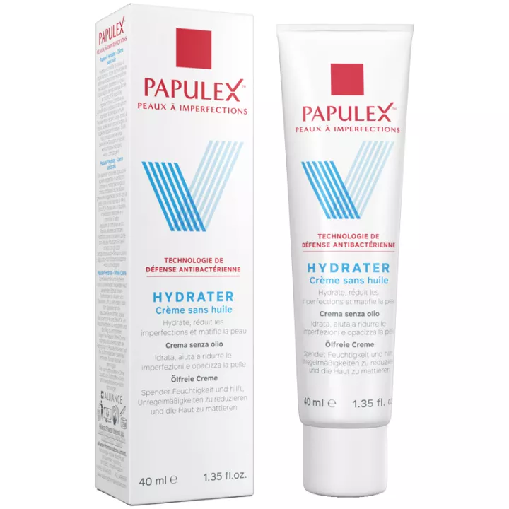 Papulex Hydrater Crème Sans Huile 40 ml