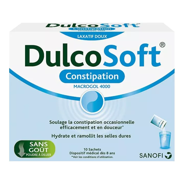 Dulcosoft Constipation Macrogol 4000 10 sachets en vente en pharmacie