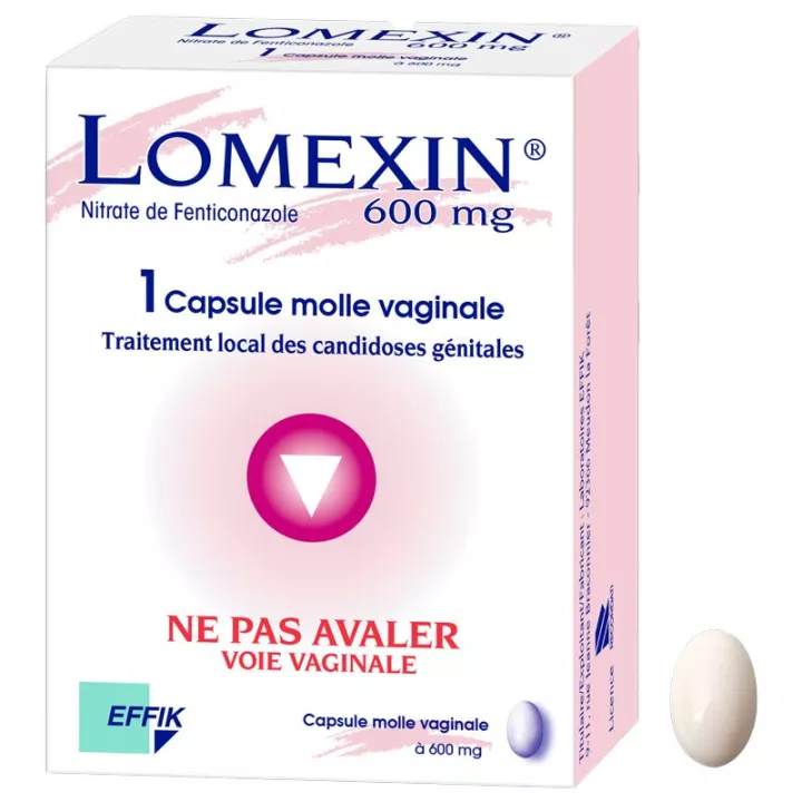 LOMEXIN 600 mg CAPSULE VAGINALE MYCOSE