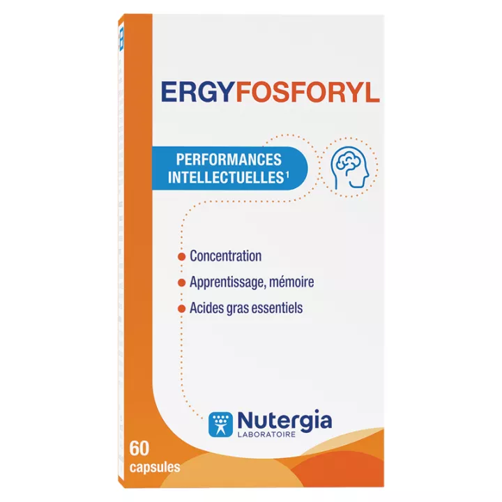 ERGYFOSFORYL Performances intelectuais Nutergia 60 cápsulas