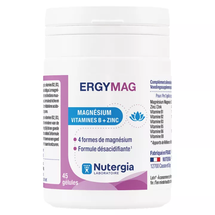 ERGYMAG NUTERGIA Magnesiumcapsules