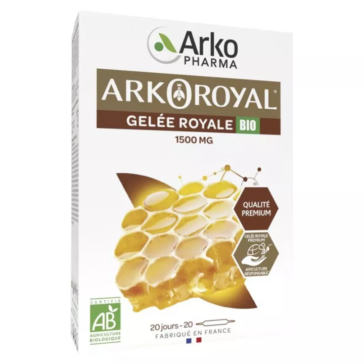 Arkopharma Arko Royale Pappa reale biologica 1500mg 20 fiale 10ml