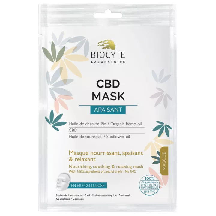 Успокаивающая маска Biocyte CBD 1 пакетик