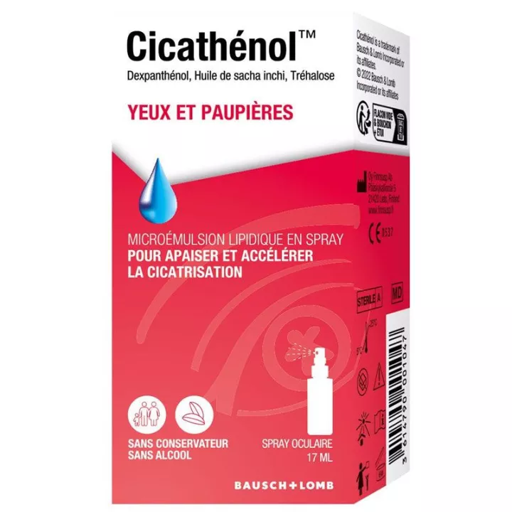 Cicathenol Healing Eye Spray 17ml
