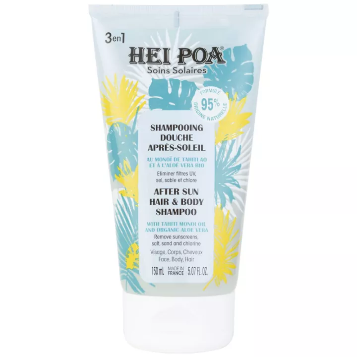 Champú de ducha para después del sol Hei Poa 150 ml