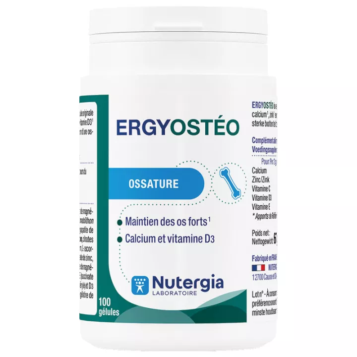 Ergyostéo Nutergia Ossature 100 Capsules
