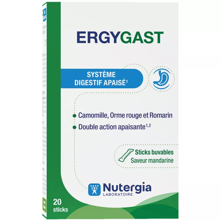 Nutergia Ergygast Verdauungssystem 20 Sticks