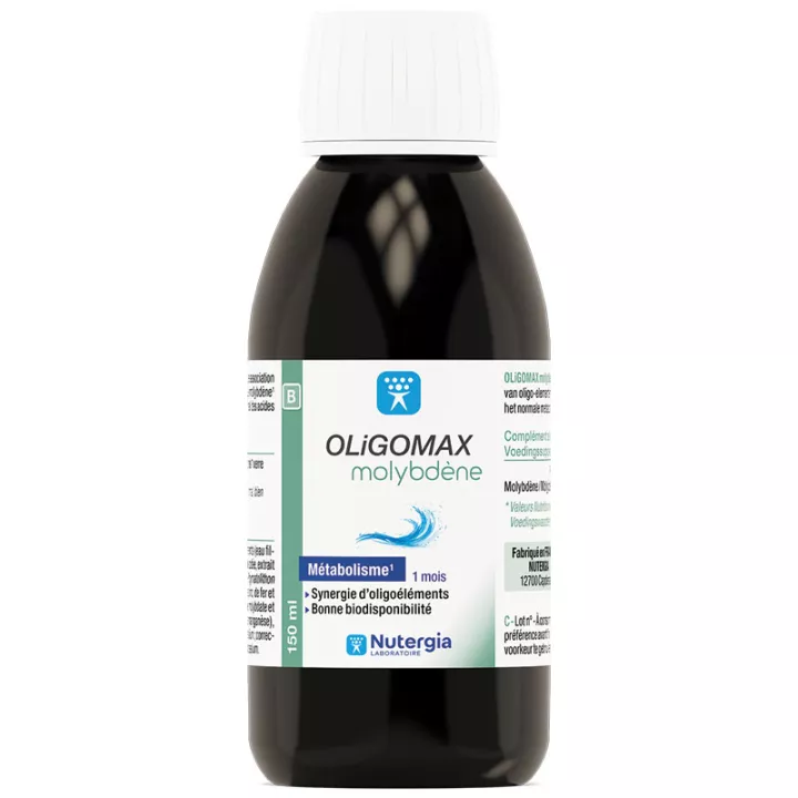 Oligomax Molybdeen Nutergia Métabolisme 150 ml