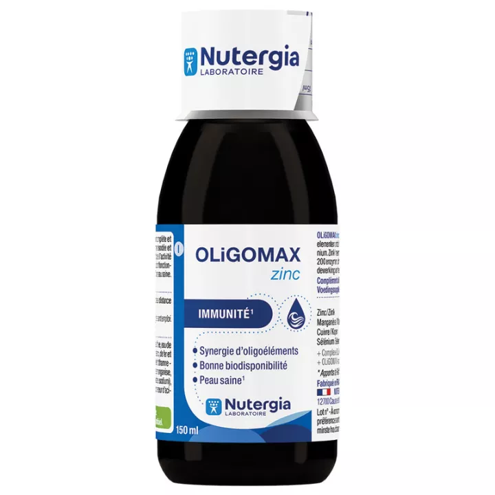 Oligomax Zinco Nutergia Imunidade 150 ml