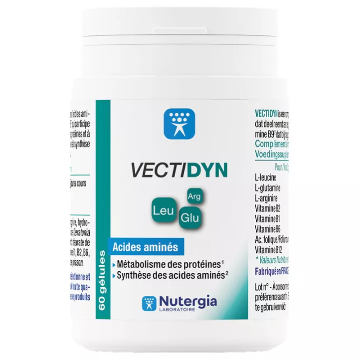 Vectidyn Nutergia Aminoácidos 60 cápsulas