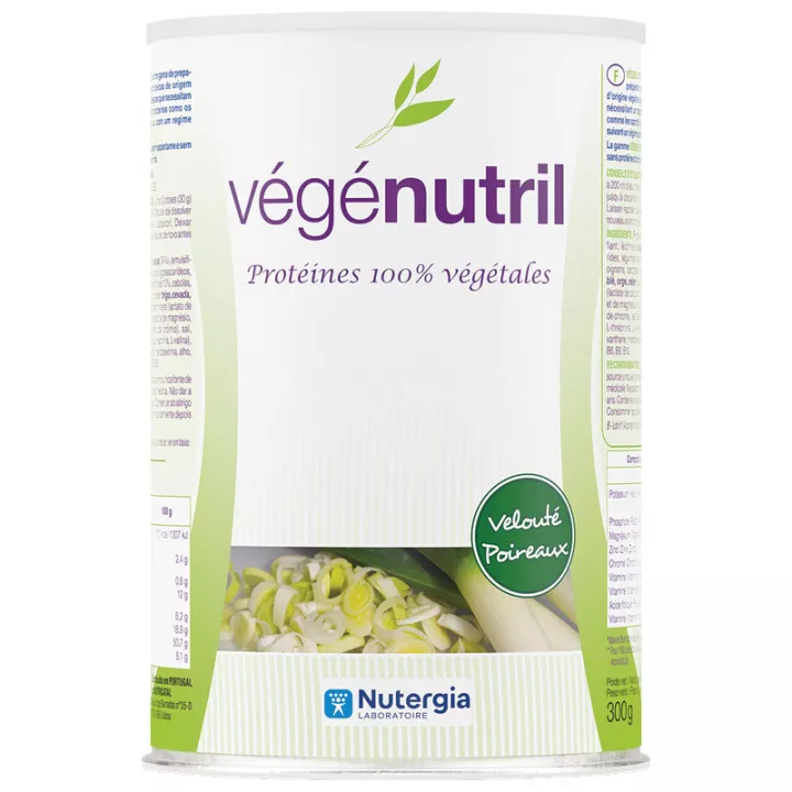 Végénutril Protéines 100 % Végétales Velouté Poireaux 300 g